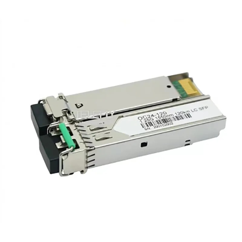 1.25G CWDM 1550NM SFP Optical Transceiver Module 120km